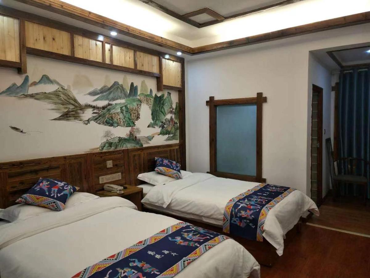 Mountain View Guesthouse Zhangjiajie Exterior foto