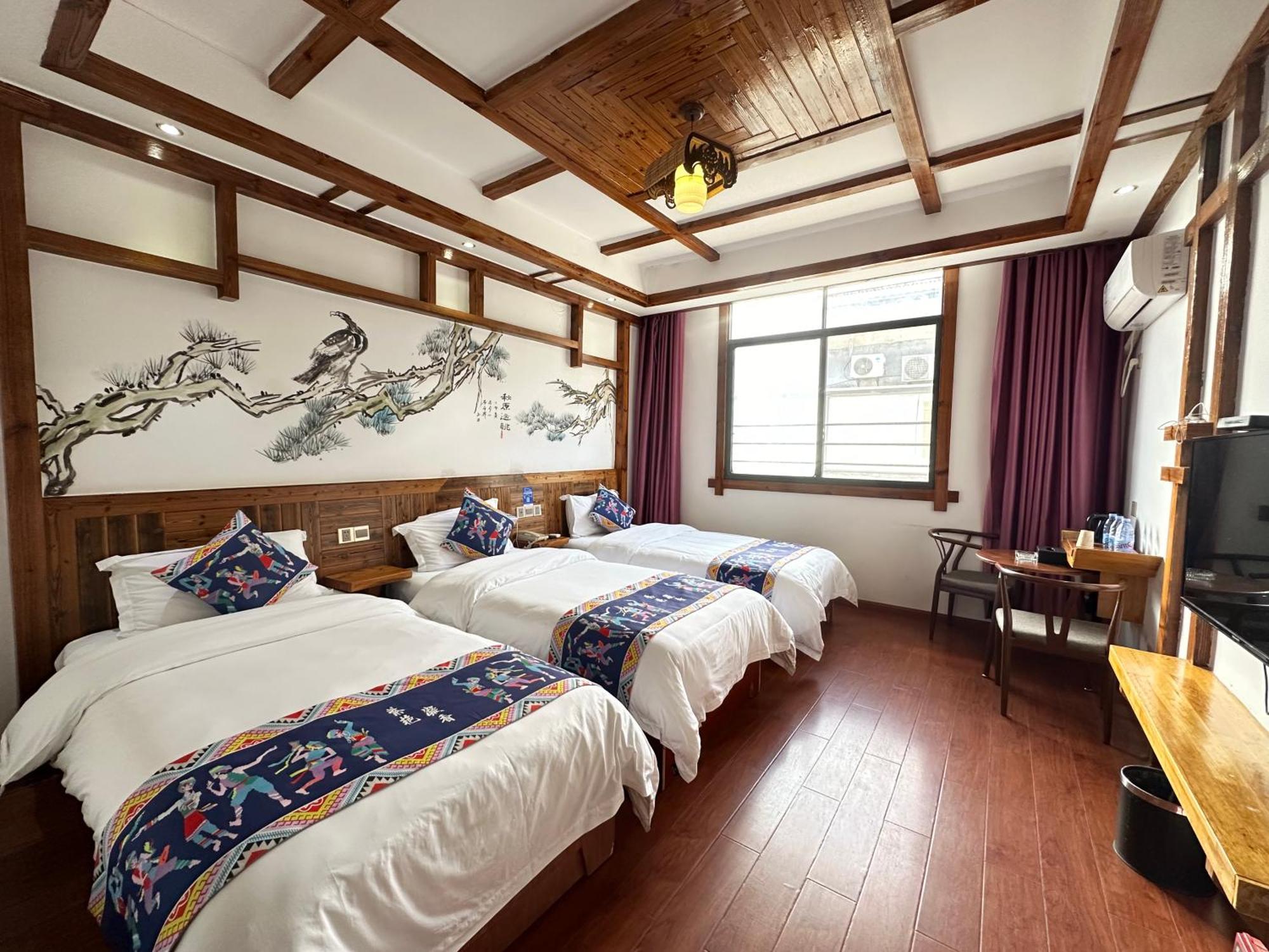 Mountain View Guesthouse Zhangjiajie Exterior foto