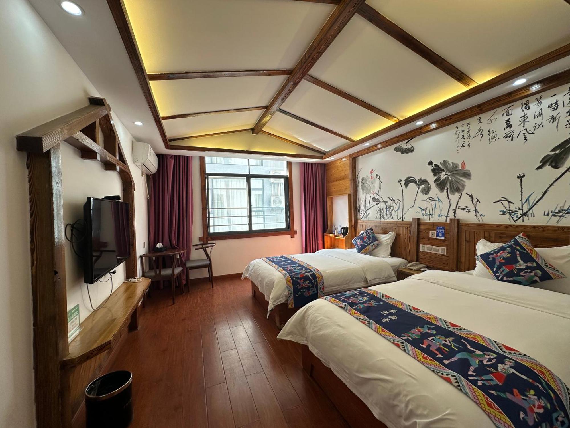 Mountain View Guesthouse Zhangjiajie Exterior foto